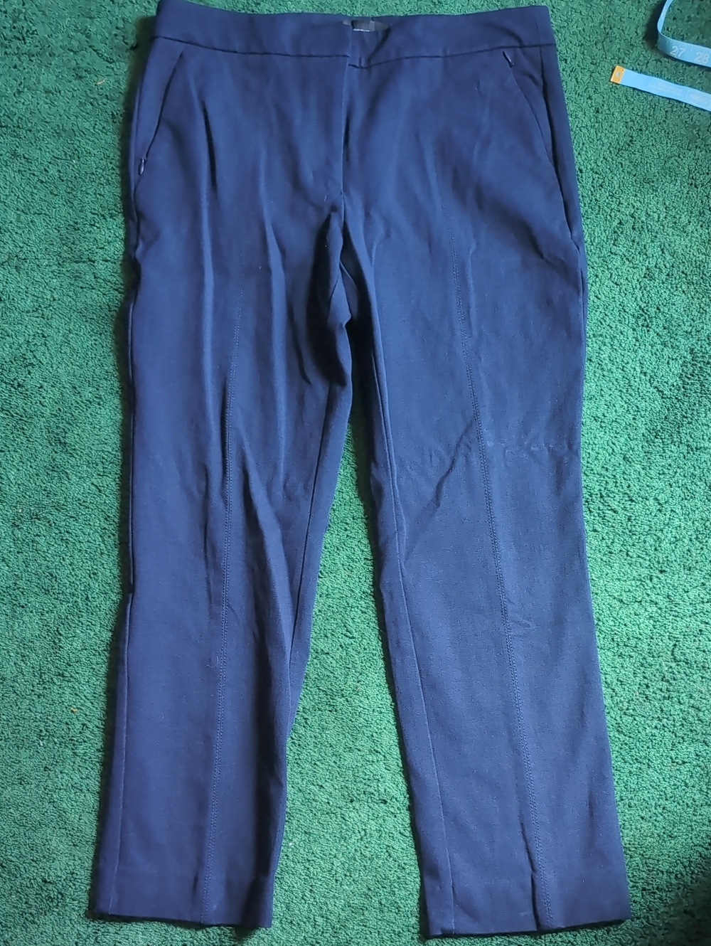 Officer Blue Ankle Trousers